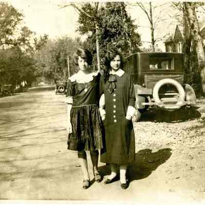 Eleanor Beckwith Baylor and friend