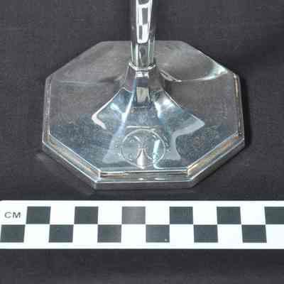 Two sterling silver candlesticks