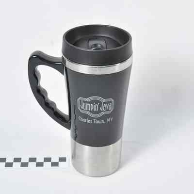 Stainless steel travel coffee mug