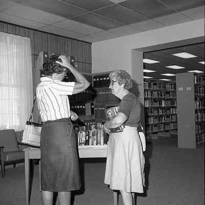 Charles Town Library and staff