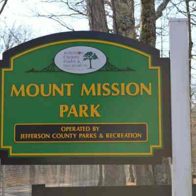 Mount Mission Park sign