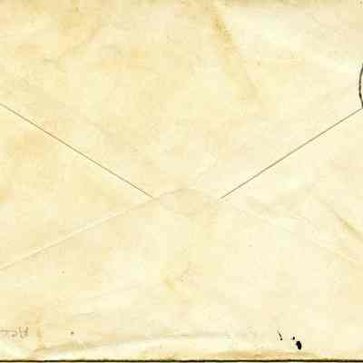 Envelope for Hotel Connor letter
