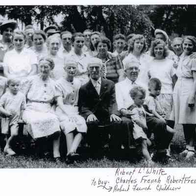 Robert L. White, Sr. and family