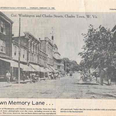 Corner of Washington and Charles Streets, Charles Town, 1910s (IMG3908049)