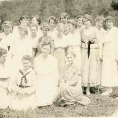 Group snapshot of women