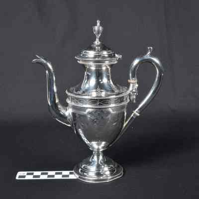 Sterling silver teapot
