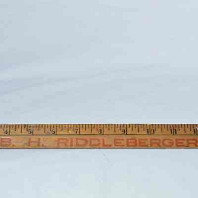 B. H. Riddleberger Home Furnishings yardstick