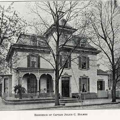 Residence of Captain Julius C. Holmes