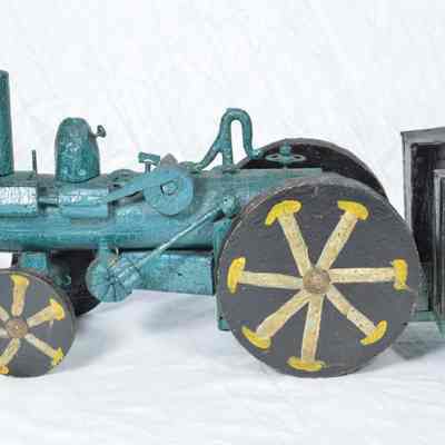 Threshing machine toy