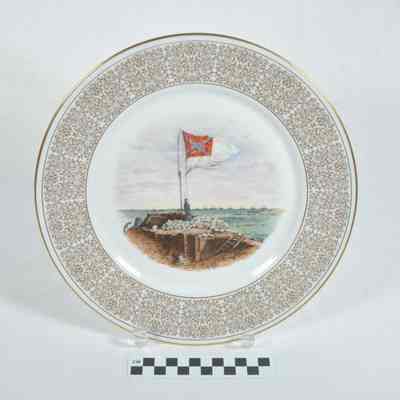 Fort Sumter plate