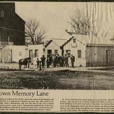 Corner of Washington and George Streets, Charles Town