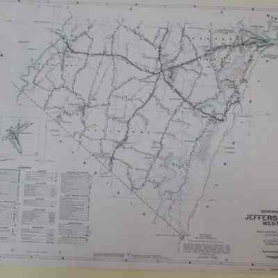 Jefferson County Highway Map - southern portion