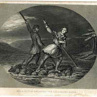 Washington Crossing the Allegheny River