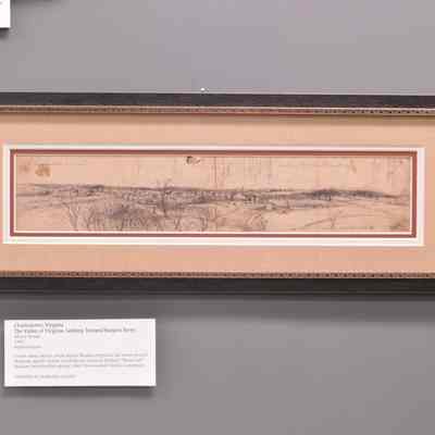 Pencil drawing by Alfred Waud