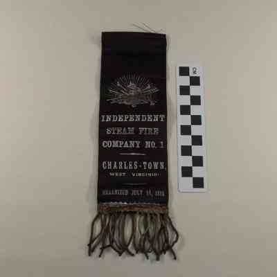 Independent Steam Fire Co ribbon