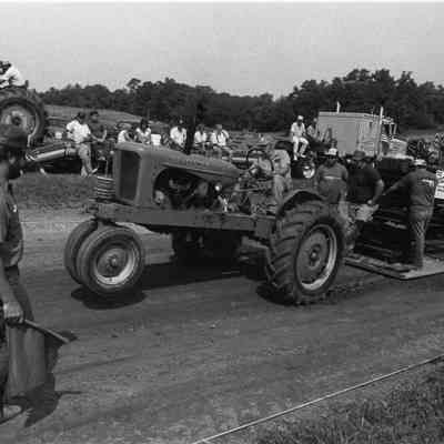 Tractor pull at the Jefferson County Fair