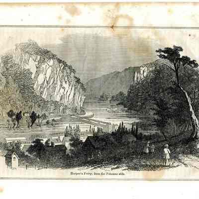Harper's Ferry, from the Potomac Side