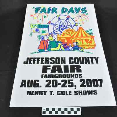 Jefferson County Fair poster