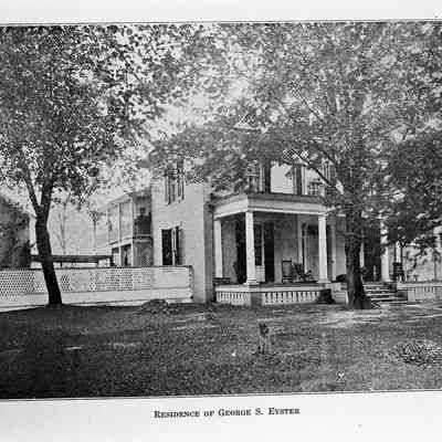 Residence of George S. Eyster, 1900