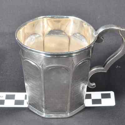 Sterling silver baptismal cup