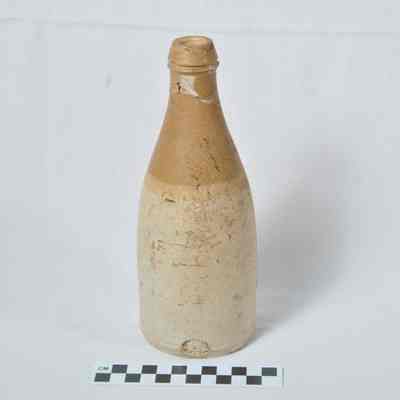 Civil War era stoneware bottle