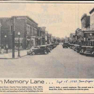Washington Street, Charles Town, 1930s