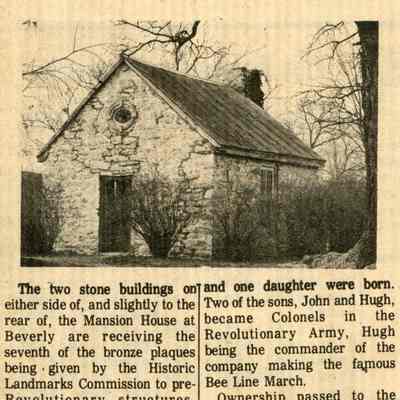 Two stone buildings at Mansion House (IMG131007)