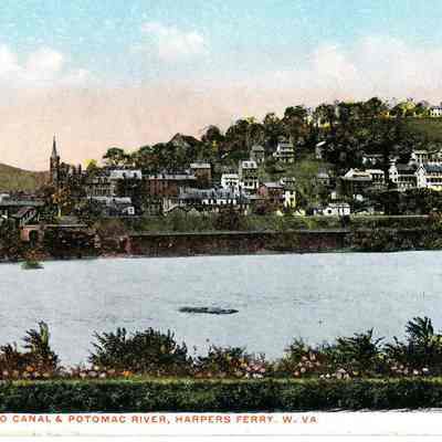 B & O R. R., C & O Canal & Potomac River, Harpers Ferry, W. VA