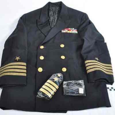 Naval captain's uniform jacket