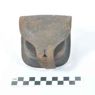 Leather cap box