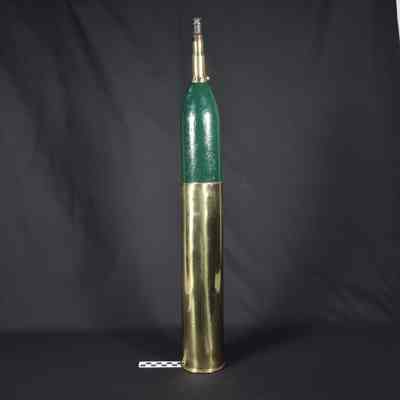 Dummy 75 millimeter shell