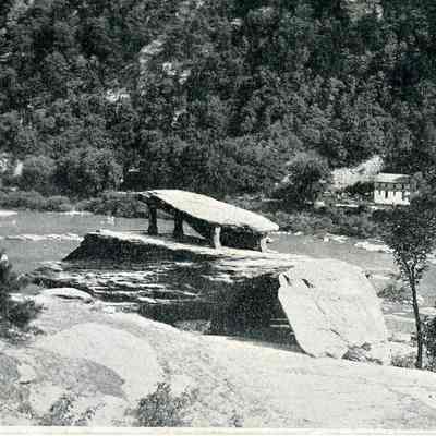 Frog Rock, in Shenandoah River, Harper's Ferry, W. Va.