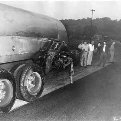 Truck after accident