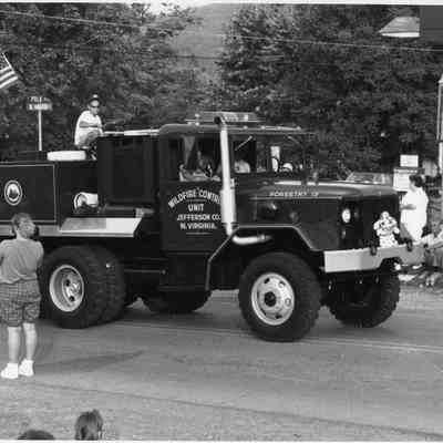 Wildfire Control Unit truck