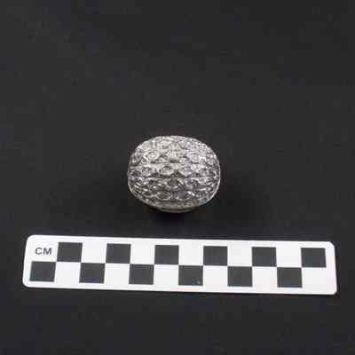 Silver nutmeg grater