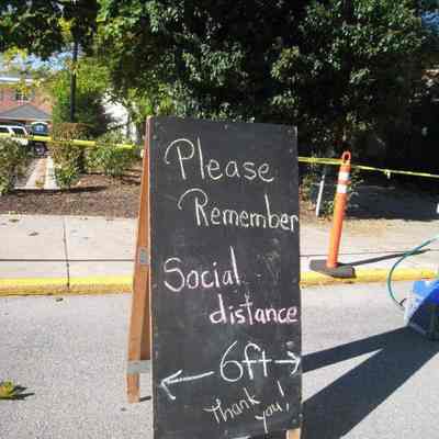 Sign at Charles Town Farmers Market
