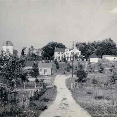 View of western exposure of Gap View Farm looking east