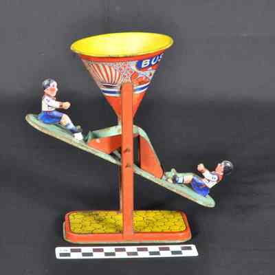 Tin see-saw