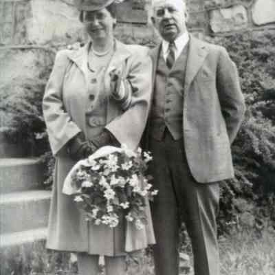 Wedding of Florence Fishel Lockhart and Daniel Lee Moler