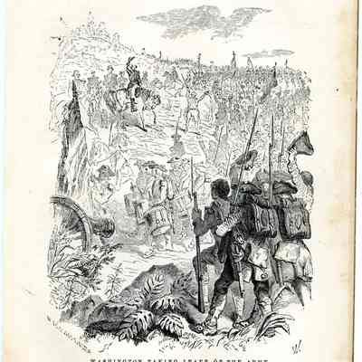 Washington Taking Leave of the Army