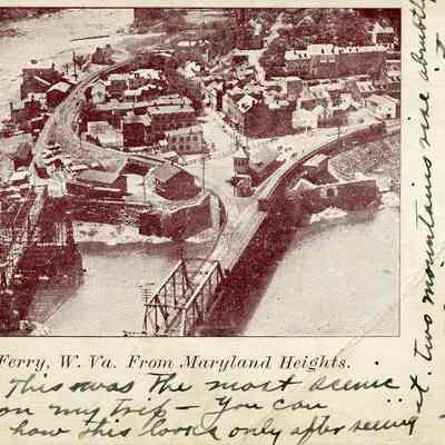 Harpers Ferry from Maryland Heights
