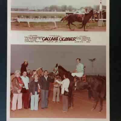 "Gallant Ligonier" Winners Circle Photo