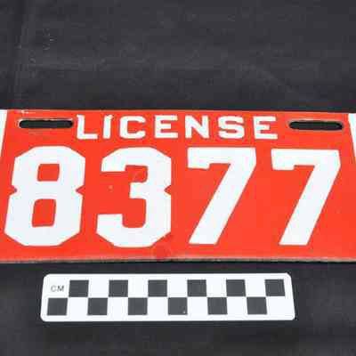 West Virginia license plate