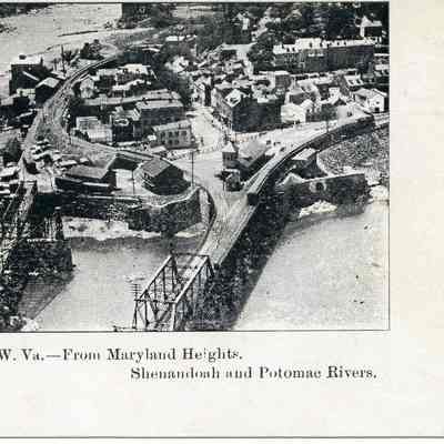 Harpers Ferry from Maryland Heights