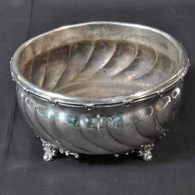 Silver-plated bowl
