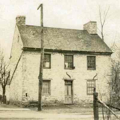Old stone house opposite Avis house