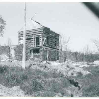 Exterior view of farmhouse