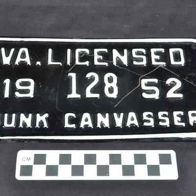West Virginia license plate