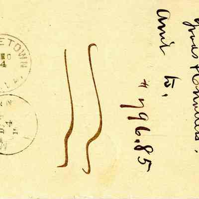 One-cent United States of America Grant postcard