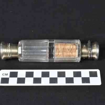 Double ended-perfume bottle